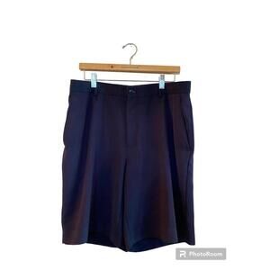 Alan Flusser golf shorts Sz.36 Navy Blue